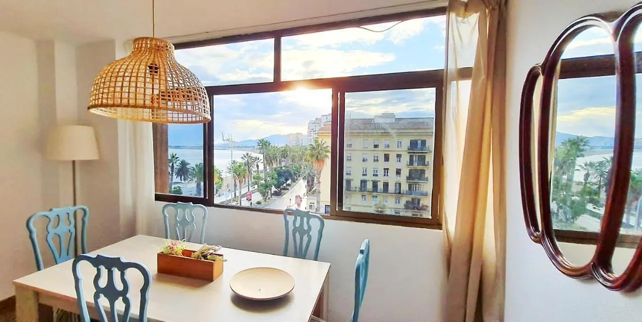 Panoramic Views To The Sea In Malaga Apartment 0*,