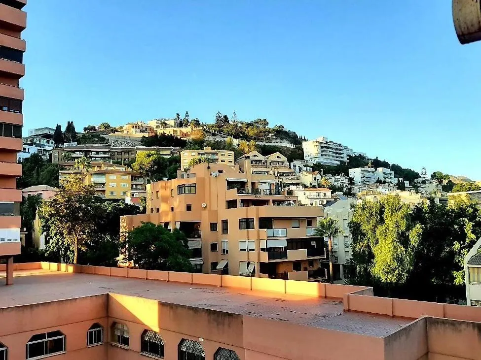 Panoramic Views To The Sea In Malaga Apartment Spain